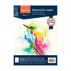 2911-9003  Florence Watercolour paper smooth - A4 papier akwarelowy 300g 1szt
