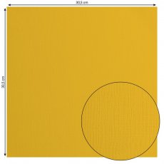 2928-009 Papier FLORENCE jednokolorowy dwustronny z fakturą  30,5x30,5 cm Bee