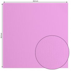 2928-035 Papier FLORENCE jednokolorowy dwustronny z fakturą  30,5x30,5 cm Hydrangea