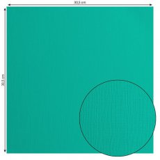 2928-060 Papier FLORENCE jednokolorowy dwustronny z fakturą  30,5x30,5 cm Spa