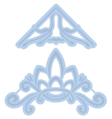 LR0143 Wykrojnik narożniki #2 Marianne Design