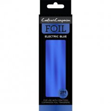 CC-FOIL-EBLUE Folia do transferów Crafters Companion electric blue-niebieska