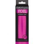 CC-FOIL-FUSP Folia do transferów Crafters Companion- fuchsia pink-fuksja