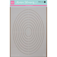 PS8008- Maska Marianne Design -Karin's basic shapes-owale