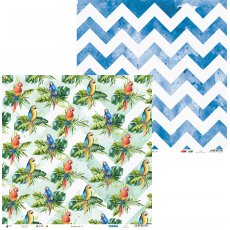 p13-275 Papier Let's flamingle 06, 12x12"