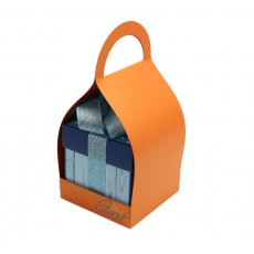 ID-1016 Trzymak nosidełko na exploding box - pomarańczowy perłowy