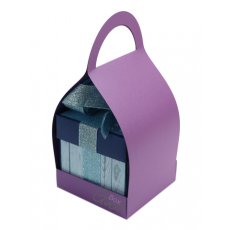 ID-1019 Trzymak nosidełko na exploding box - fioletowy perłowy