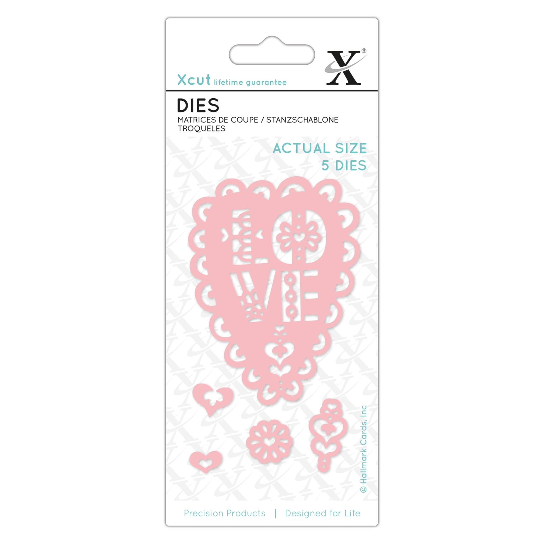 XCU503117 Wykrojniki X-Cut zestaw 5szt- Folk Love