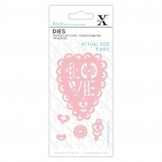 XCU503117 Wykrojniki X-Cut zestaw 5szt- Folk Love