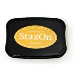 SZ-91 Poduszka z tuszem  StazOn -Mustard