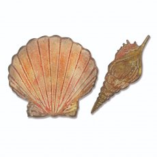 662706 Wykrojniki BigzDie - wykrojnik + folder - Seashells-muszelki
