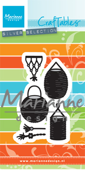 CR1443 Wykrojniki Craftables - lampiony