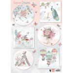 EWK1261 Obrazki do wycinania A4 - summer dreams