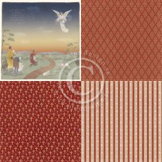 PD9502 Papier jednostronny-Long ago in Bethlehem - 6x6-Shepherd's watch