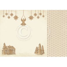 PD9803 Papier dwustronny 30,5x30,5cm-Christmas Wishes-Gingerbread land