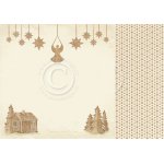 PD9803 Papier dwustronny 30,5x30,5cm-Christmas Wishes-Gingerbread land