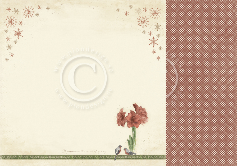 PD9804 Papier dwustronny 30,5x30,5cm-Christmas Wishes-Happy holidays