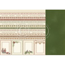 PD9811 Papier dwustronny 30,5x30,5cm-Christmas Wishes-Borders