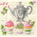 SERW067 Serwetka do decoupage'u 33x33cm