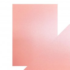 9503E Papier jednokolorowy perłowy dwustronny A4 - Blushing Pink