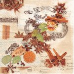 SERW073 Serwetka do decoupage'u 33x33cm