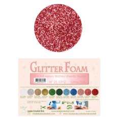 25.5312 Brokatowa pianka - Glitter Pink -arkusz A4