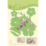 45.5343 Wykrojniki Leane Creatief - kwiatek goździk