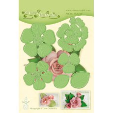 45.5350 Wykrojniki Leane Creatief - kwiatek róża