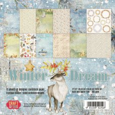 CPS-WDR30 Zestaw papierów 30,5x30,5 cm Craft&You Design-Winter Dream