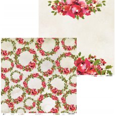 p13-319 Papier Rosy Cosy Christmas 06, 30,5x30,5cm