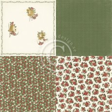 PD21003 Papier jednostronny 6x6'' -Let`s be Jolly- bells are ringing