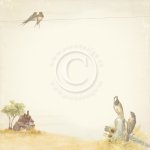 PD9601 Papier dwustronny 30,5x30,5cm -Summer Falls into Autumn- September Morning