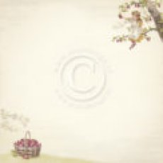 PD9606 Papier dwustronny 30,5x30,5cm - Summer Falls into Autumn-Plum garden