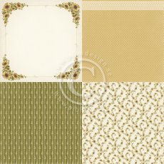 PD9702 Papier jednostronny 6x6'' -Summer falls into Autumn-golden days