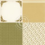PD9702 Papier jednostronny 6x6'' -Summer falls into Autumn-golden days