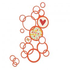 661166 Wykrojnik Thinlits -  Bright Bubbles