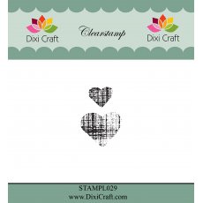 STAMPL029 Stemple DixiCraft - serduszka