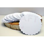 ID-2366 Serwetki 9,5cm #1 zestaw 100 szt. białe - GoatBox