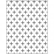 11770 Folder do embossingu 11x14cm - krzyżyki