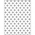 11770 Folder do embossingu 11x14cm - krzyżyki