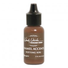 WVE57963 Enamel  Accents Wendy Vecchi - POTTING SOIL