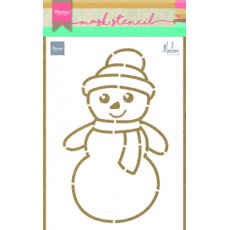 PS8018 Maska - Marianne Design - bałwanek