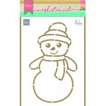 PS8018 Maska - Marianne Design - bałwanek