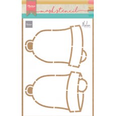 PS8019 Maska - Marianne Design - świąteczne dzwonki