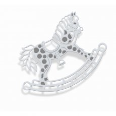 SDD350 Wykrojnik Sweet Dixie - Rocking Horse-konik na biegunach