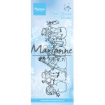 TC0869 Stemple silikonowe Marianne- bałwanki