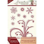 S-SX-ST-FLA Stemple -Scandinavian Christmas-Flakes and Swirls