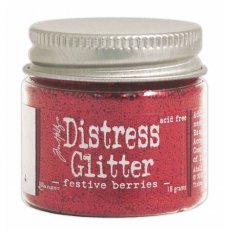 TDG39174 Brokat sypki- Distress Glitter -Festive Berries