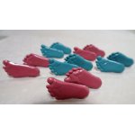 EO-BRADS17 Ćwieki stópki dzięcięce mix 12 szt