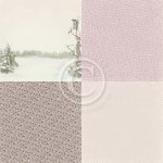 PD23003 Papier jednostronny 6x6'' -Winter Wonderland-Winter morning
